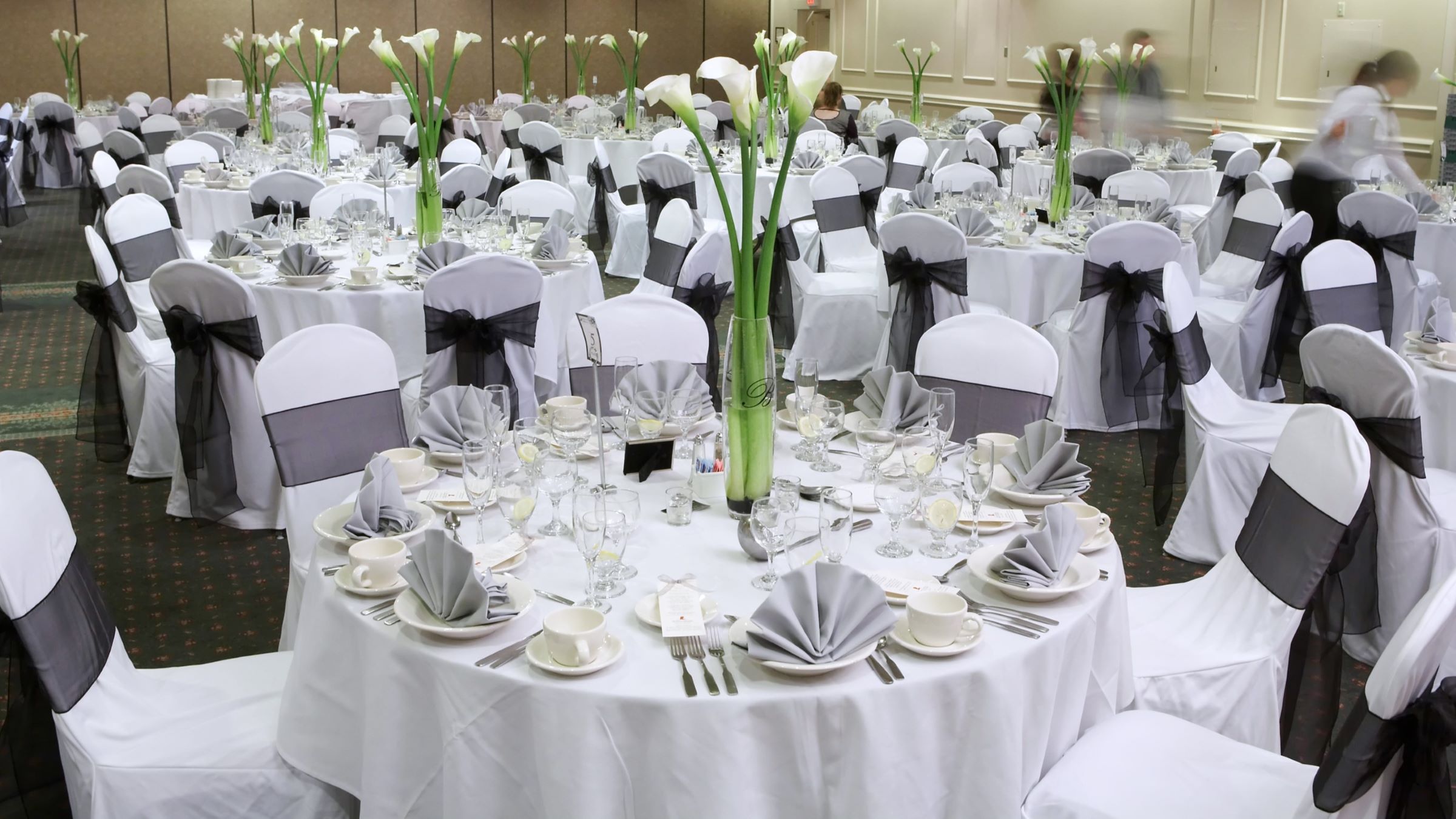 table linens at event